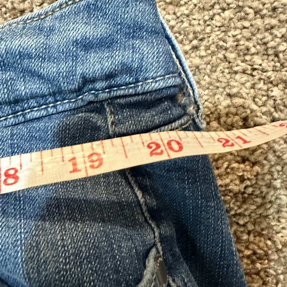 Torrid high rise Aline shortie denim shorts embroidered size 20 - Picture 8 of 11